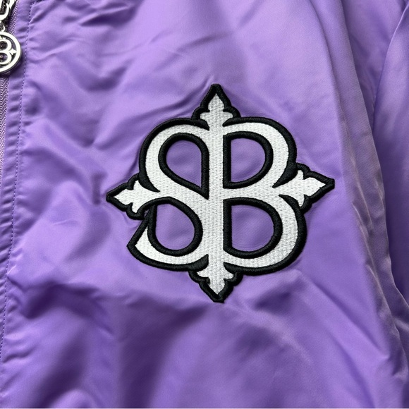 SAINT BONES SIGNATURE LAVENDER BOMBER JACKET - Picture 8 of 8